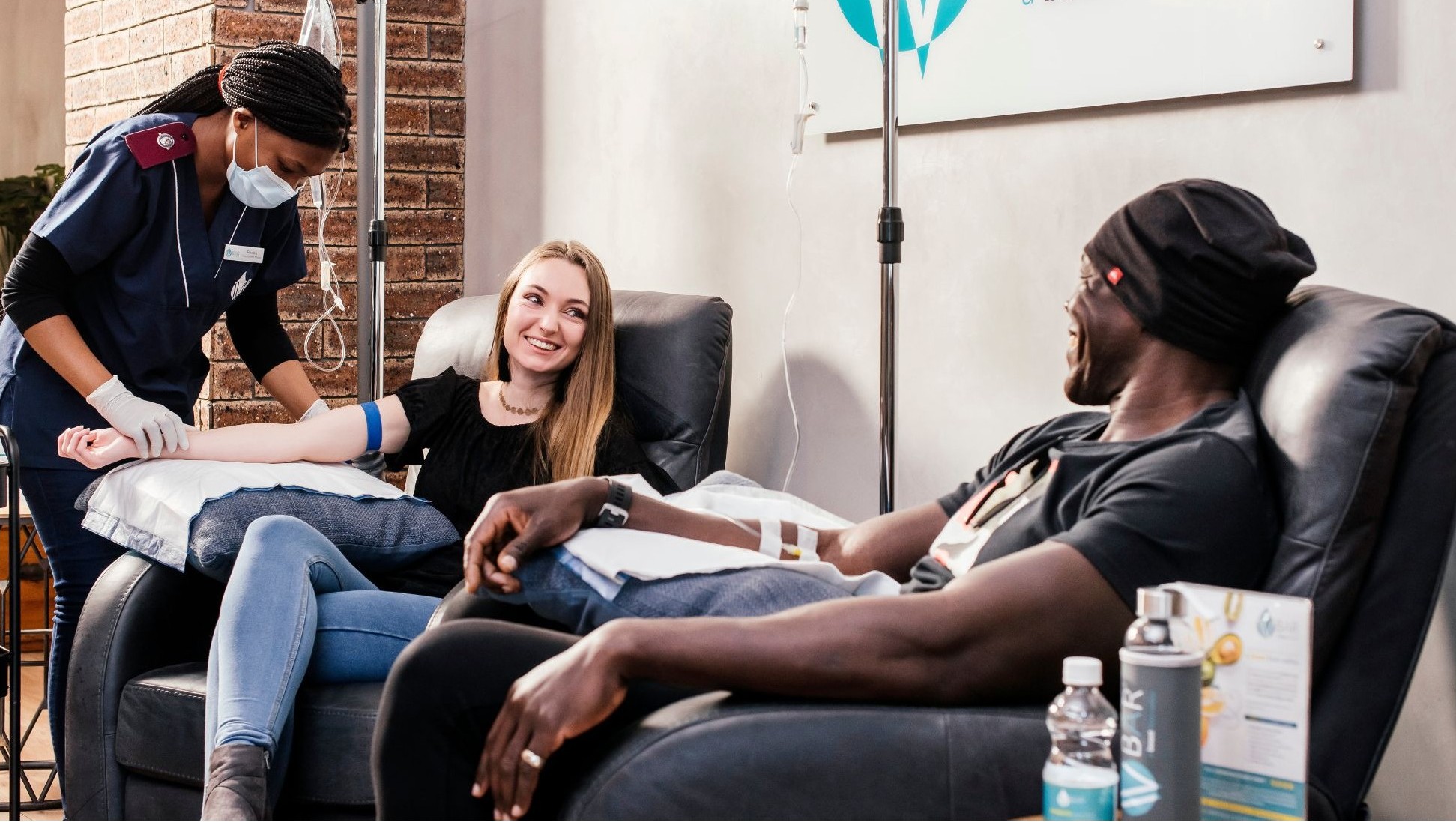 Premium IV Therapy Stations